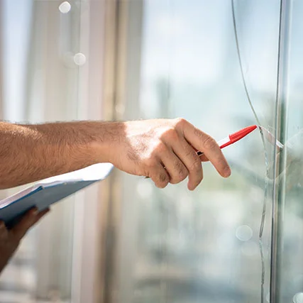 broken glass repair in Brownsville, FL